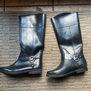 Michael Kors Black Winter & Rain Boots